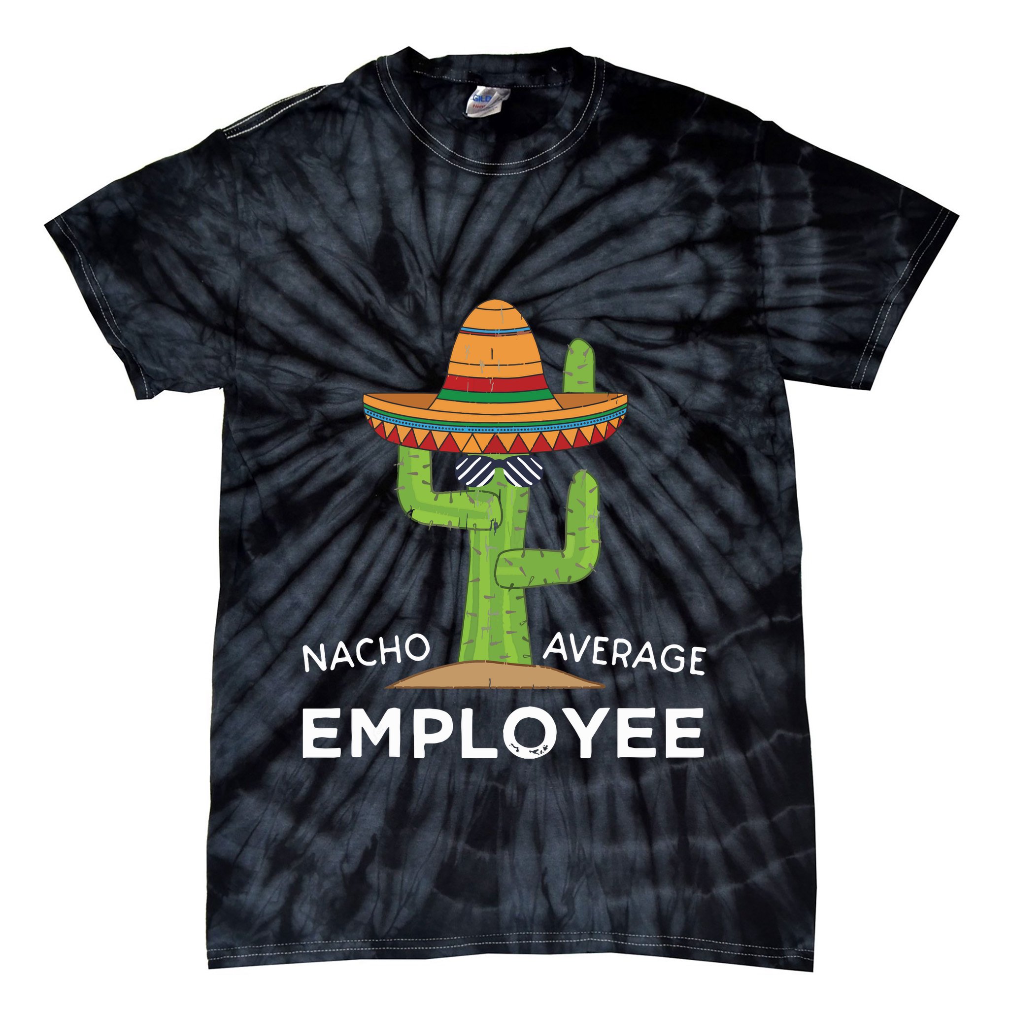 Fun Hilarious Funny Employee Appreciation Saying Tie-Dye T-Shirt