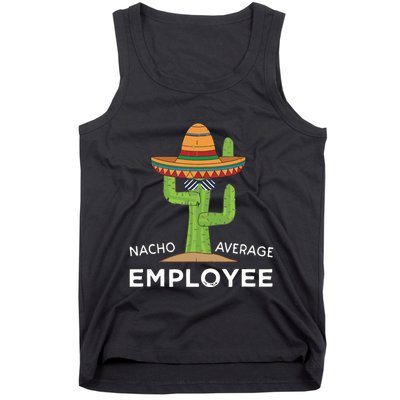 Fun Hilarious Funny Employee Appreciation Saying Tank Top