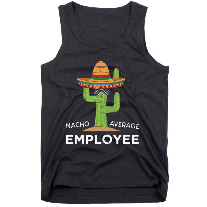 Fun Hilarious Funny Employee Appreciation Saying Tank Top