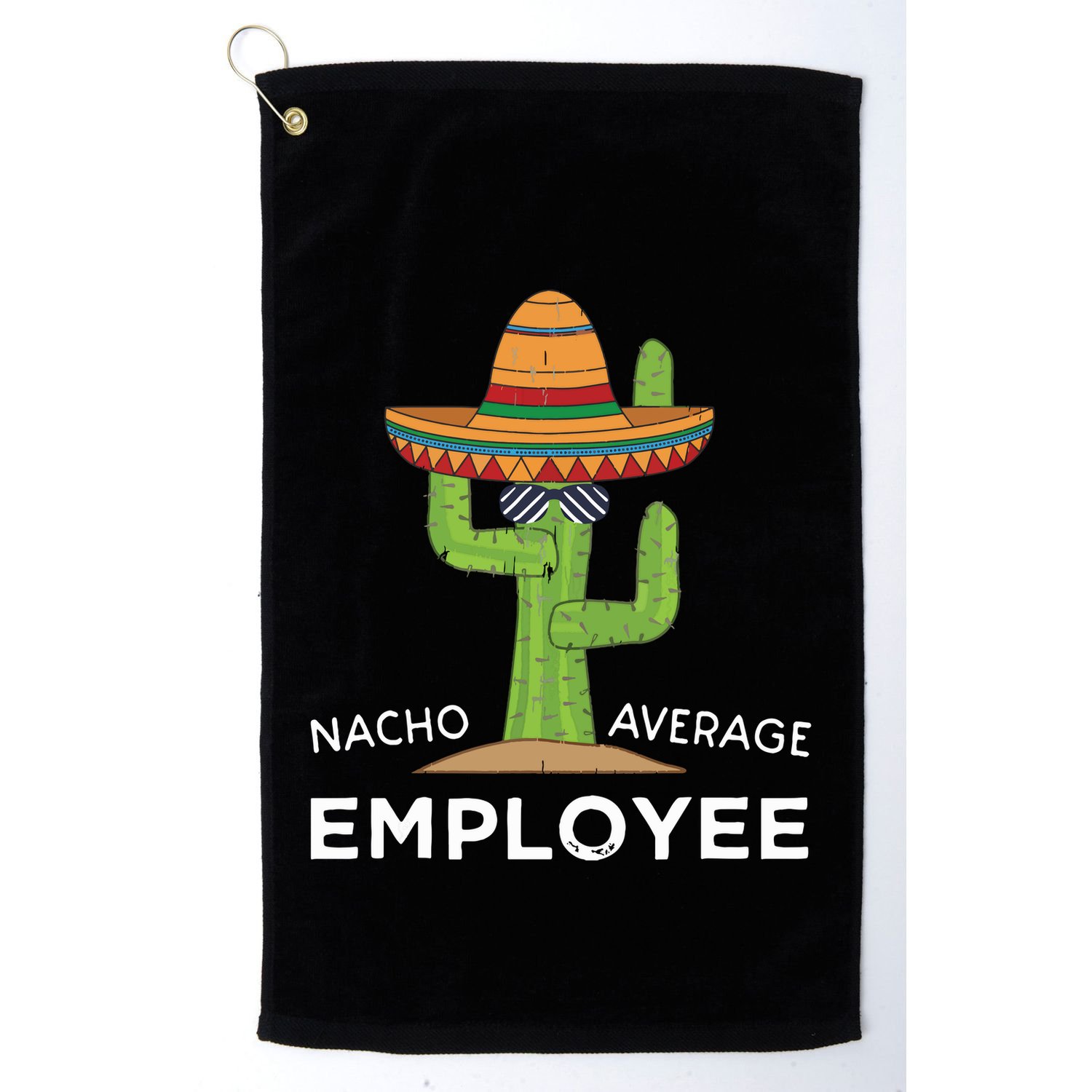 Fun Hilarious Funny Employee Appreciation Saying Golf Towel