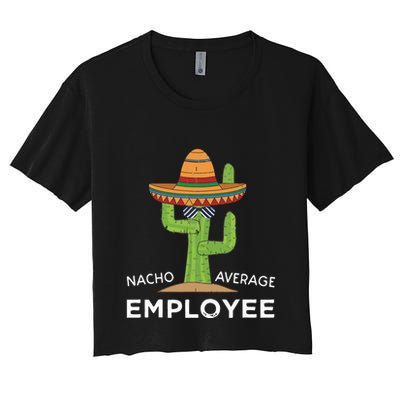 Fun Hilarious Funny Employee Appreciation Saying Crop Top