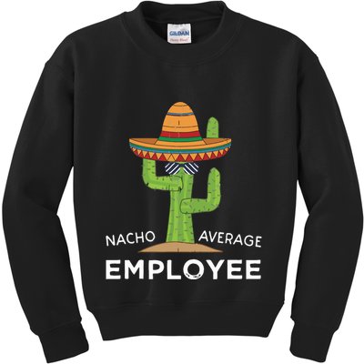 Fun Hilarious Funny Employee Appreciation Saying Kids Sweatshirt