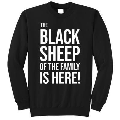 Funny Holiday Family Function, Black Sheep of the Family Sweatshirt