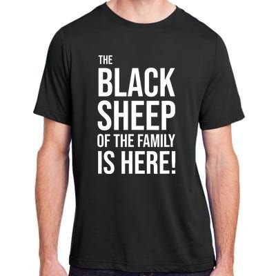 Funny Holiday Family Function, Black Sheep of the Family Adult ChromaSoft Performance T-Shirt