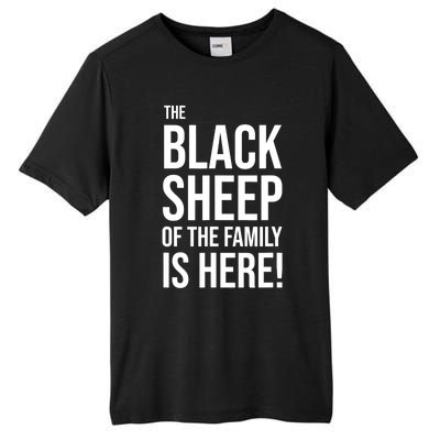 Funny Holiday Family Function, Black Sheep of the Family Tall Fusion ChromaSoft Performance T-Shirt