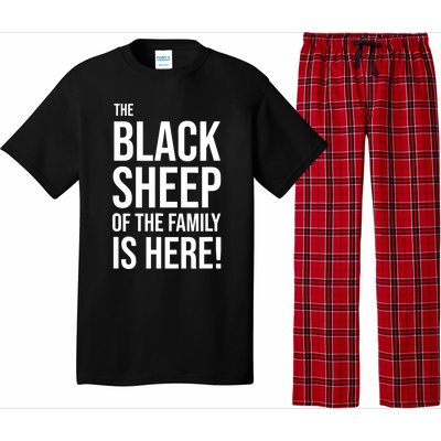 Funny Holiday Family Function, Black Sheep of the Family Pajama Set