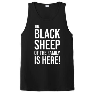 Funny Holiday Family Function, Black Sheep of the Family PosiCharge Competitor Tank