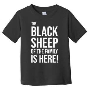 Funny Holiday Family Function, Black Sheep of the Family Toddler T-Shirt