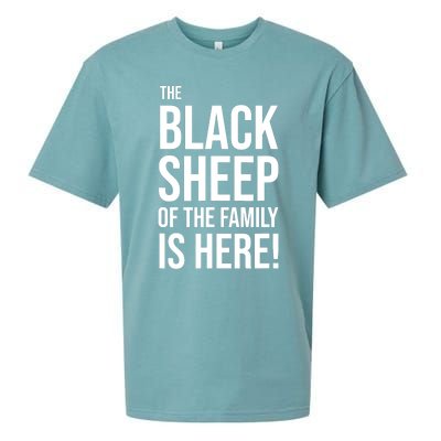 Funny Holiday Family Function, Black Sheep of the Family Sueded Cloud Jersey T-Shirt