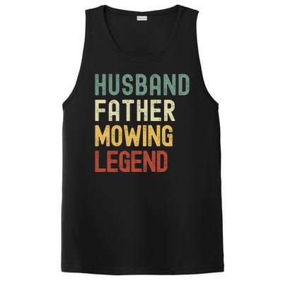 Funny Husband Father Mowing Legend Lawn Care Funny Mower PosiCharge Competitor Tank