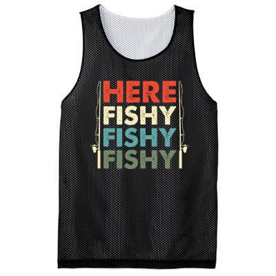 Fish Hunting Fishing Fishrod Fisherman Mesh Reversible Basketball Jersey Tank