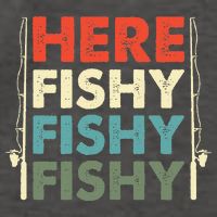 Fish Hunting Fishing Fishrod Fisherman Vector Backpack