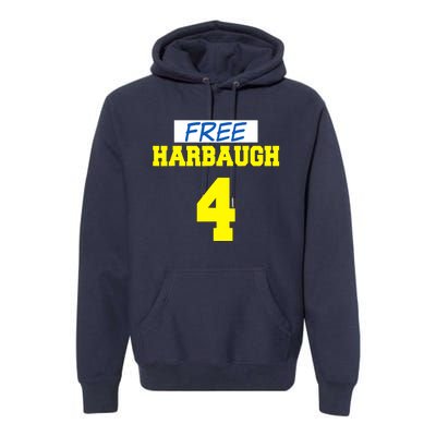 Free Harbaugh Premium Hoodie