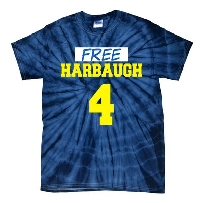 Free Harbaugh Tie-Dye T-Shirt