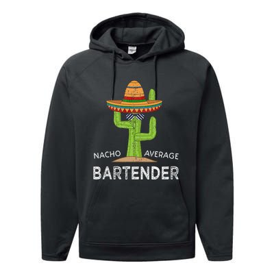 Fun Hilarious Funny Bartending Bartender Performance Fleece Hoodie