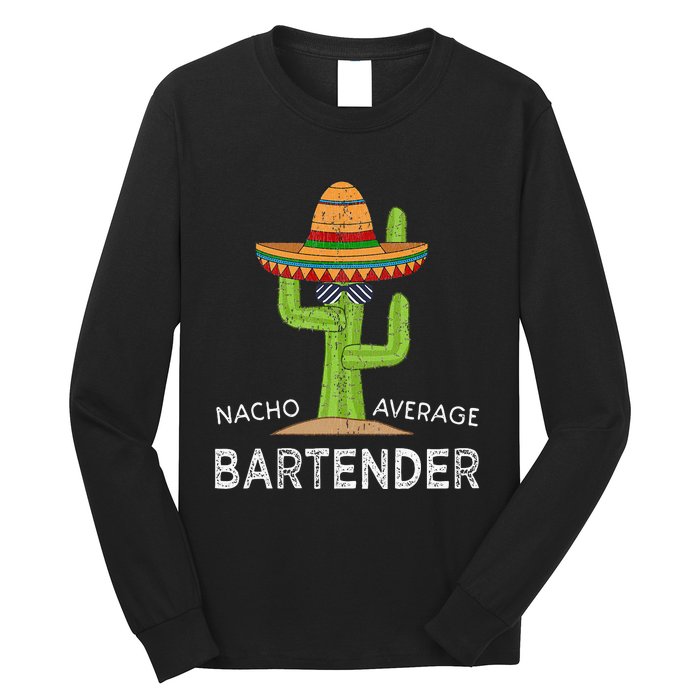 Fun Hilarious Funny Bartending Bartender Long Sleeve Shirt