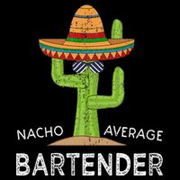 Fun Hilarious Funny Bartending Bartender Full-Length Apron With Pockets