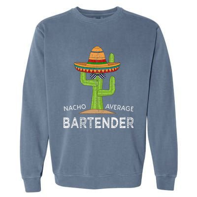 Fun Hilarious Funny Bartending Bartender Garment-Dyed Sweatshirt