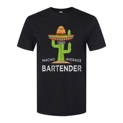 Fun Hilarious Funny Bartending Bartender Softstyle CVC T-Shirt