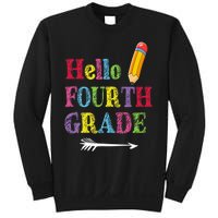 Funny Hello Fourth Grade Funny Back To The School Sweatshirt