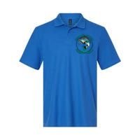 Funny Husband, Father, Fishing Legend Father's Day Gift Softstyle Adult Sport Polo