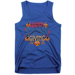 Funny Happy Friendsgiving Great Gift Turkey Friends Giving Meaningful Gift Tank Top