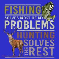 Funny Hunting Fishing Solves Most Of My Problems Gift Mesh Reversible Basketball Jersey Tank