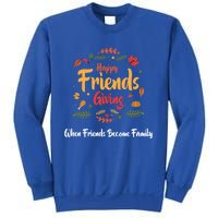 Funny Happy Friendsgiving Turkey Friends Giving Gift Sweatshirt