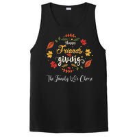 Funny Happy Friendsgiving Turkey Friends Giving PosiCharge Competitor Tank