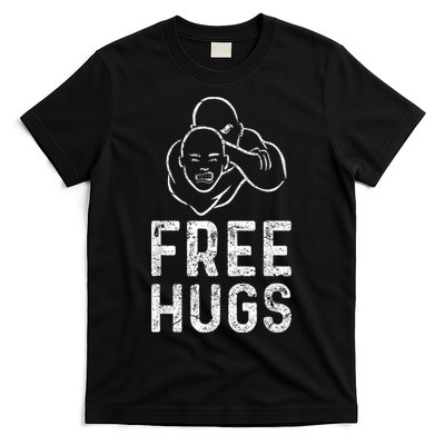 Free Hugs Funny Brazilian Jiujitsu Mma Bjj T-Shirt