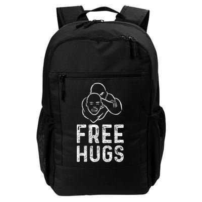 Free Hugs Funny Brazilian Jiujitsu Mma Bjj Backpack