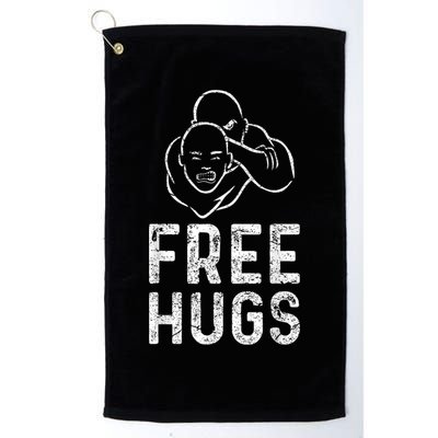 Free Hugs Funny Brazilian Jiujitsu Mma Bjj Golf Towel
