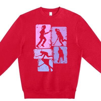 Field Hockey Premium Crewneck Sweatshirt