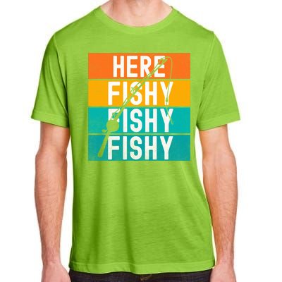 Fishing Here Fishy Adult ChromaSoft Performance T-Shirt