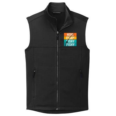 Fishing Here Fishy Collective Smooth Fleece Vest