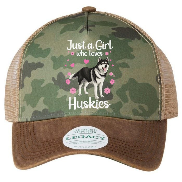 Funny Huskies For Pup Siberian Husky Dog Lovers Legacy Tie Dye Trucker Hat