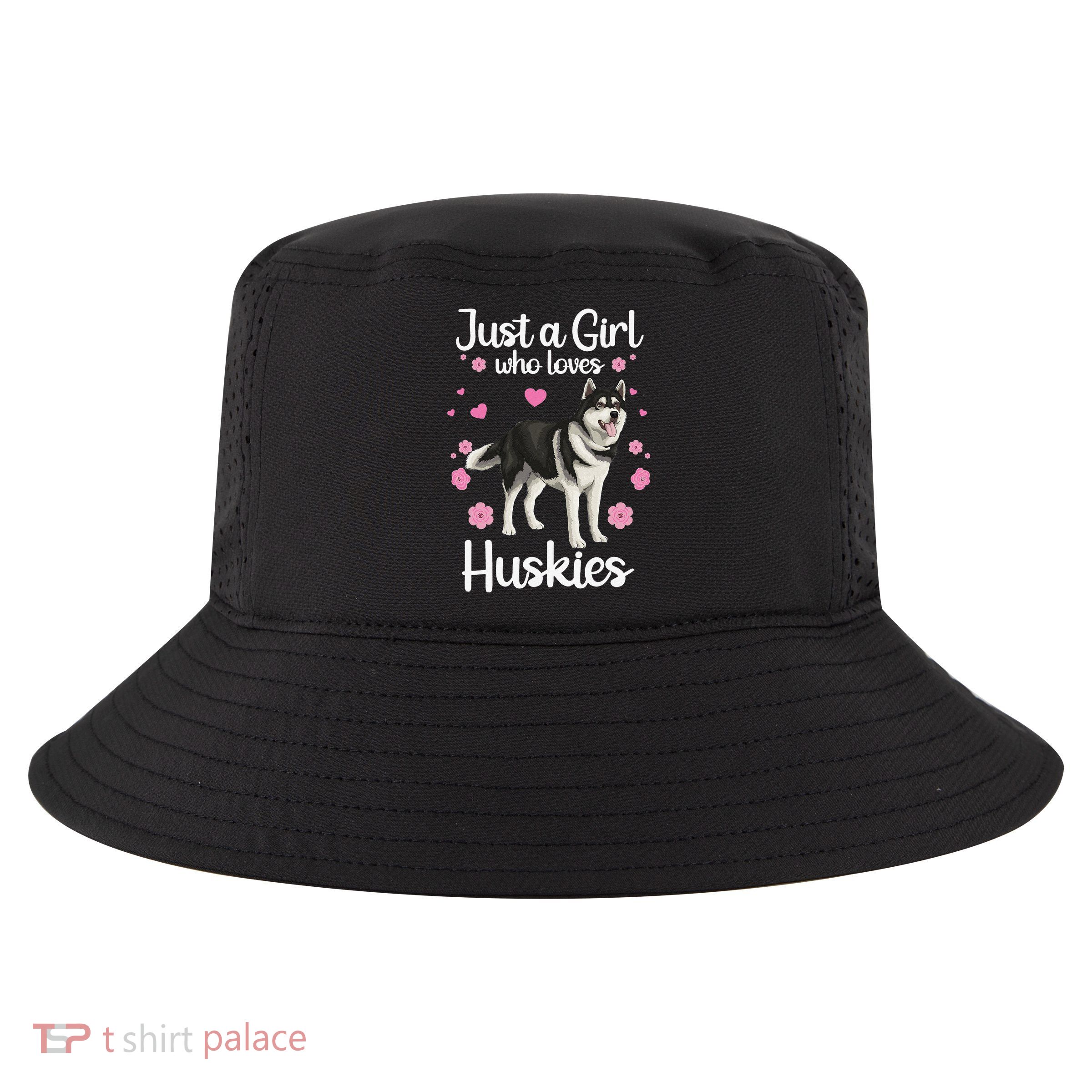 Funny Huskies For Pup Siberian Husky Dog Lovers Cool Comfort Performance Bucket Hat