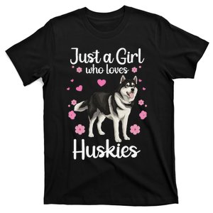 Funny Huskies For Pup Siberian Husky Dog Lovers T-Shirt