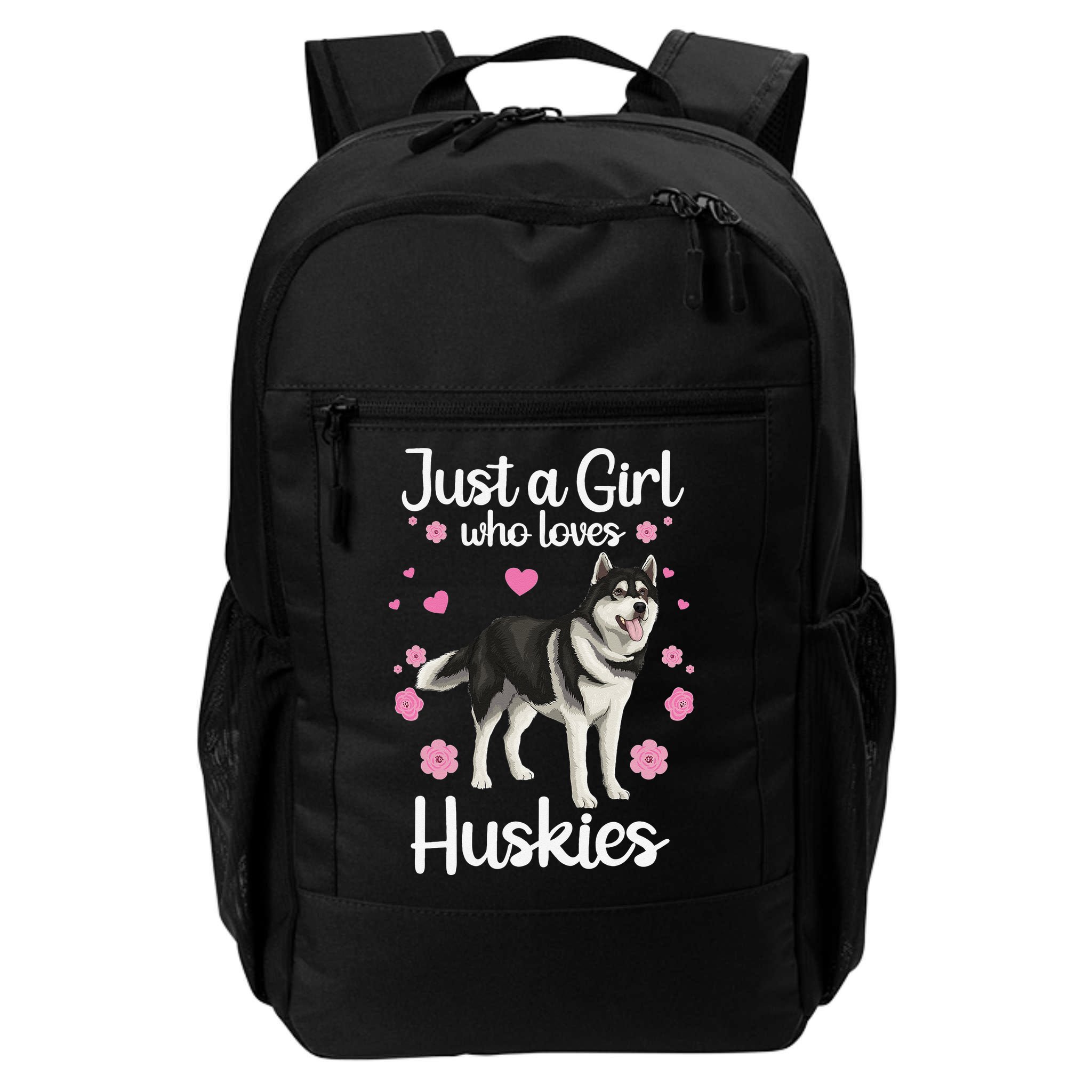 Funny Huskies For Pup Siberian Husky Dog Lovers Backpack