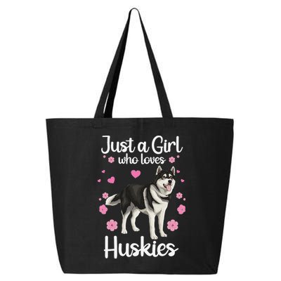 Funny Huskies For Pup Siberian Husky Dog Lovers 25L Jumbo Tote