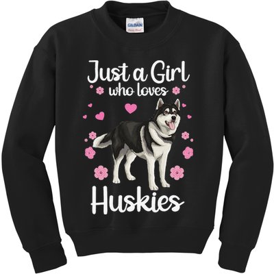 Funny Huskies For Pup Siberian Husky Dog Lovers Kids Sweatshirt