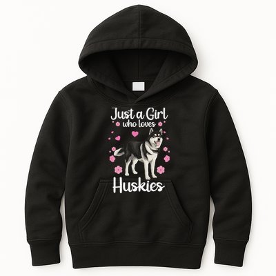 Funny Huskies For Pup Siberian Husky Dog Lovers Kids Hoodie