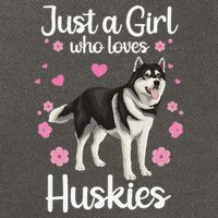 Funny Huskies For Pup Siberian Husky Dog Lovers Cotton Canvas Backpack