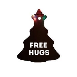 Free Hugs Ceramic Tree Ornament