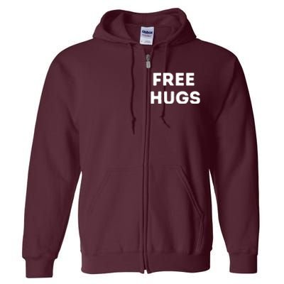 Free Hugs Full Zip Hoodie