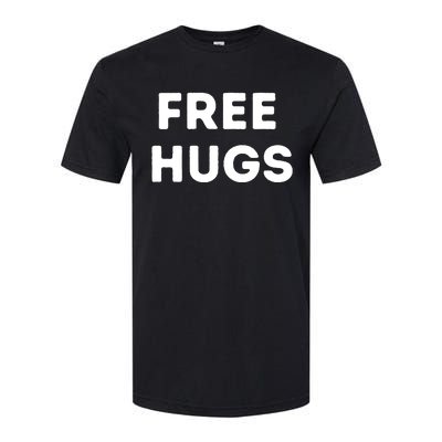 Free Hugs Softstyle® CVC T-Shirt