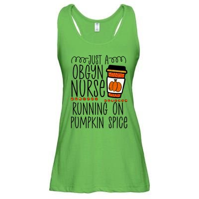 Funny Halloween Fall Pumpkin Spice Obgyn Gynecology Nurse Gift Ladies Essential Flowy Tank