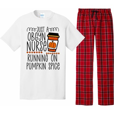 Funny Halloween Fall Pumpkin Spice Obgyn Gynecology Nurse Gift Pajama Set