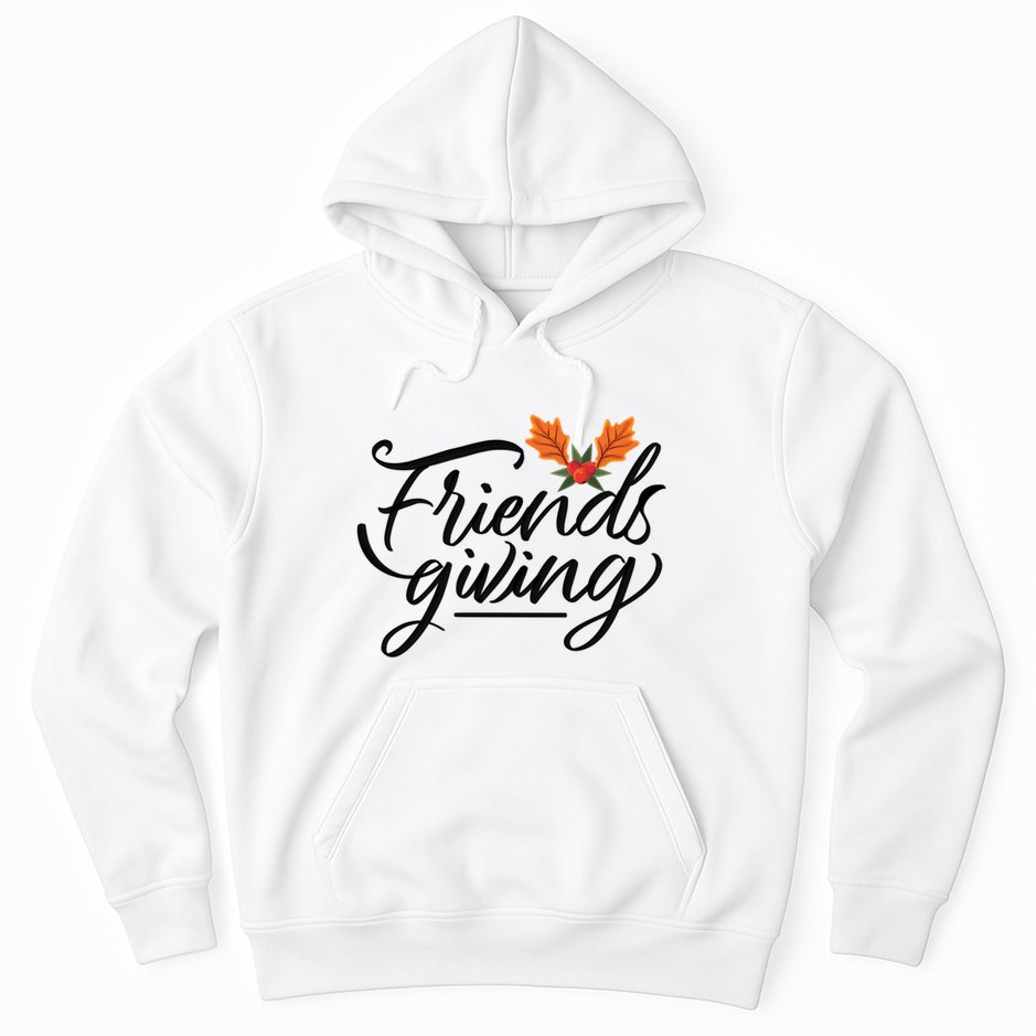 Friendsgiving Holiday Festive Thanksgiving Hoodie