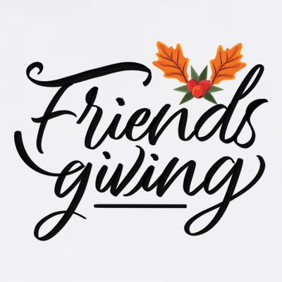 Friendsgiving Holiday Festive Thanksgiving T-Shirt
